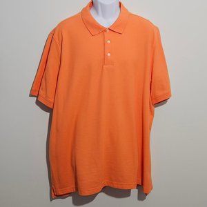 Croft & Barrow Orange Signature Polo Size XXL‎